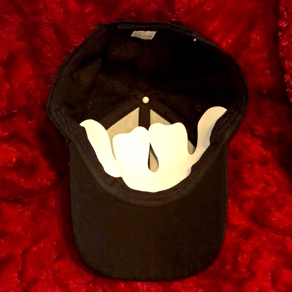 Gold Studded, Bejeweled Cross Cap with Butterfly! - Picture 7 of 9